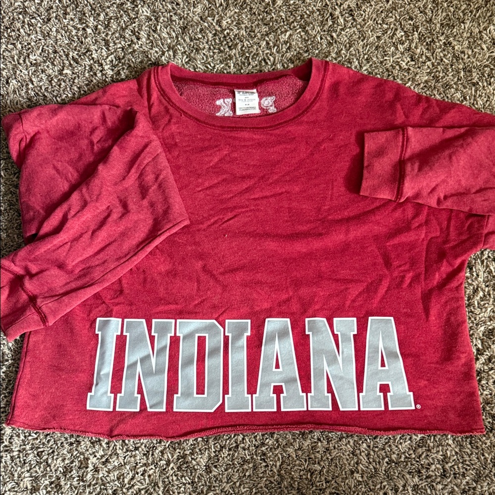 Victoria's Secret Red Indiana Sweatshirt